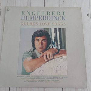 Engelbert Humperdinck - Golden Love Songs ~ &#39;77 Very Good Condition ~ Play Tested ~  Pop Vocal ~ FREE SHIP