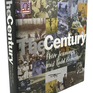 The Century Peter Jennings and Todd Brewster~ Large Hardcover 1998 SEALED!! Free ship