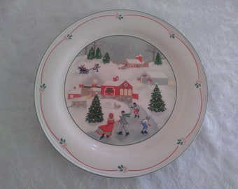 Sango SILENT NIGHT 11 3/4" Chop Plate~ HTF~ Free Ship