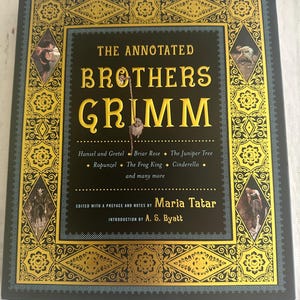 The Annotated Brothers Grimm~ Beautiful Hardcover~ First Edition 2004 ...