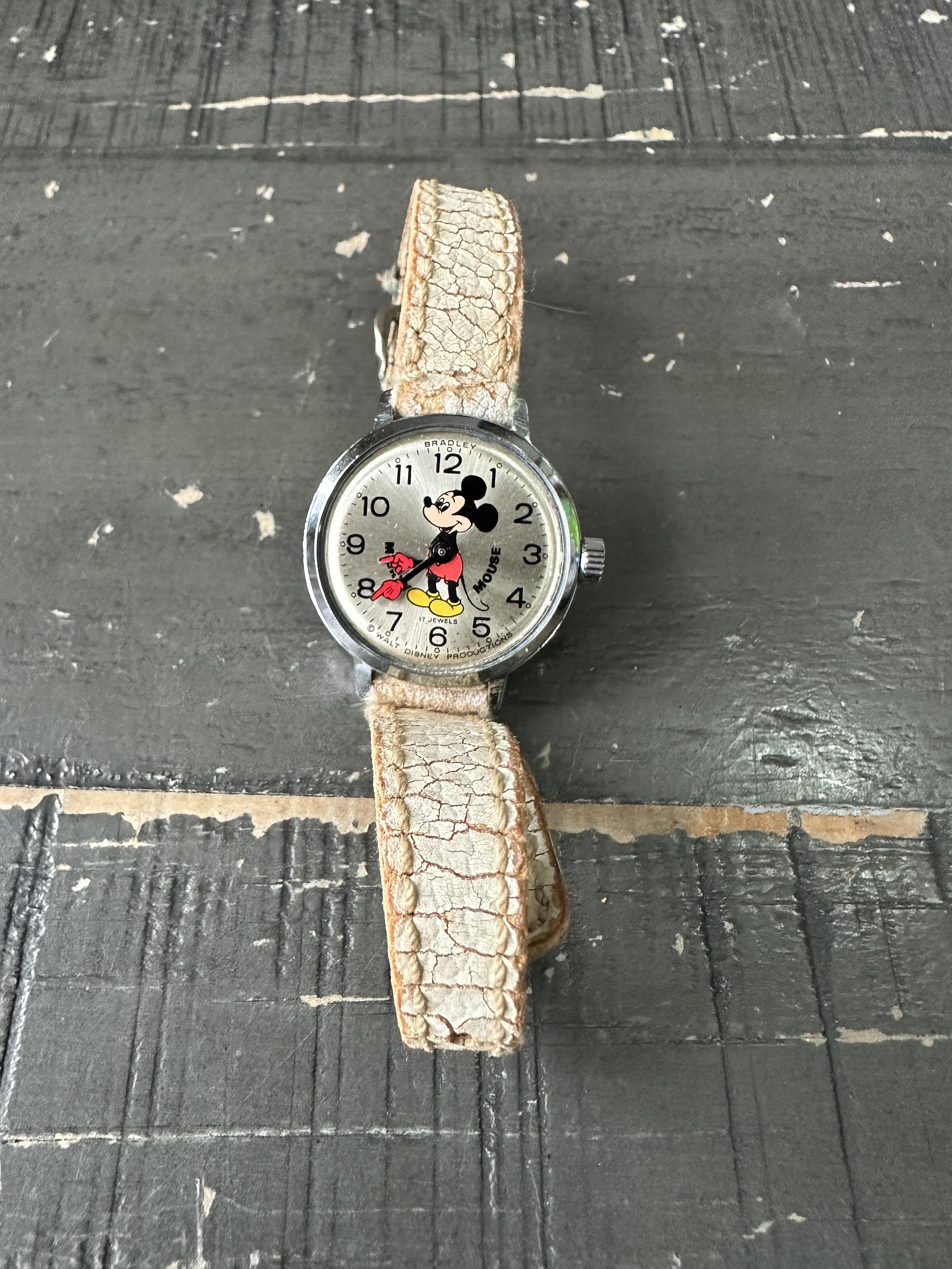 Bradley Mickey Mouse Watch - Etsy