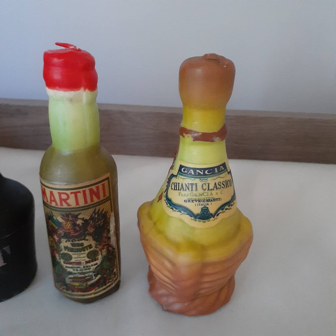 Vintage jug Novelty Wine Liquor Bottle Candles Etsy