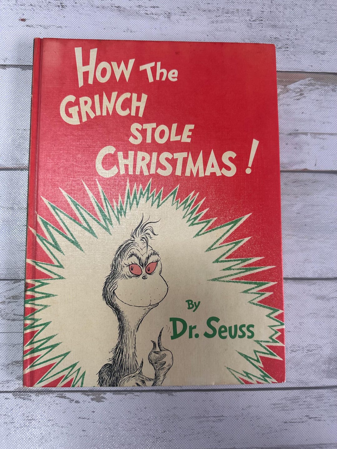 How the Grinch Stole Christmas~ Dr. Seuss Hardcover 1957 First Edition ...
