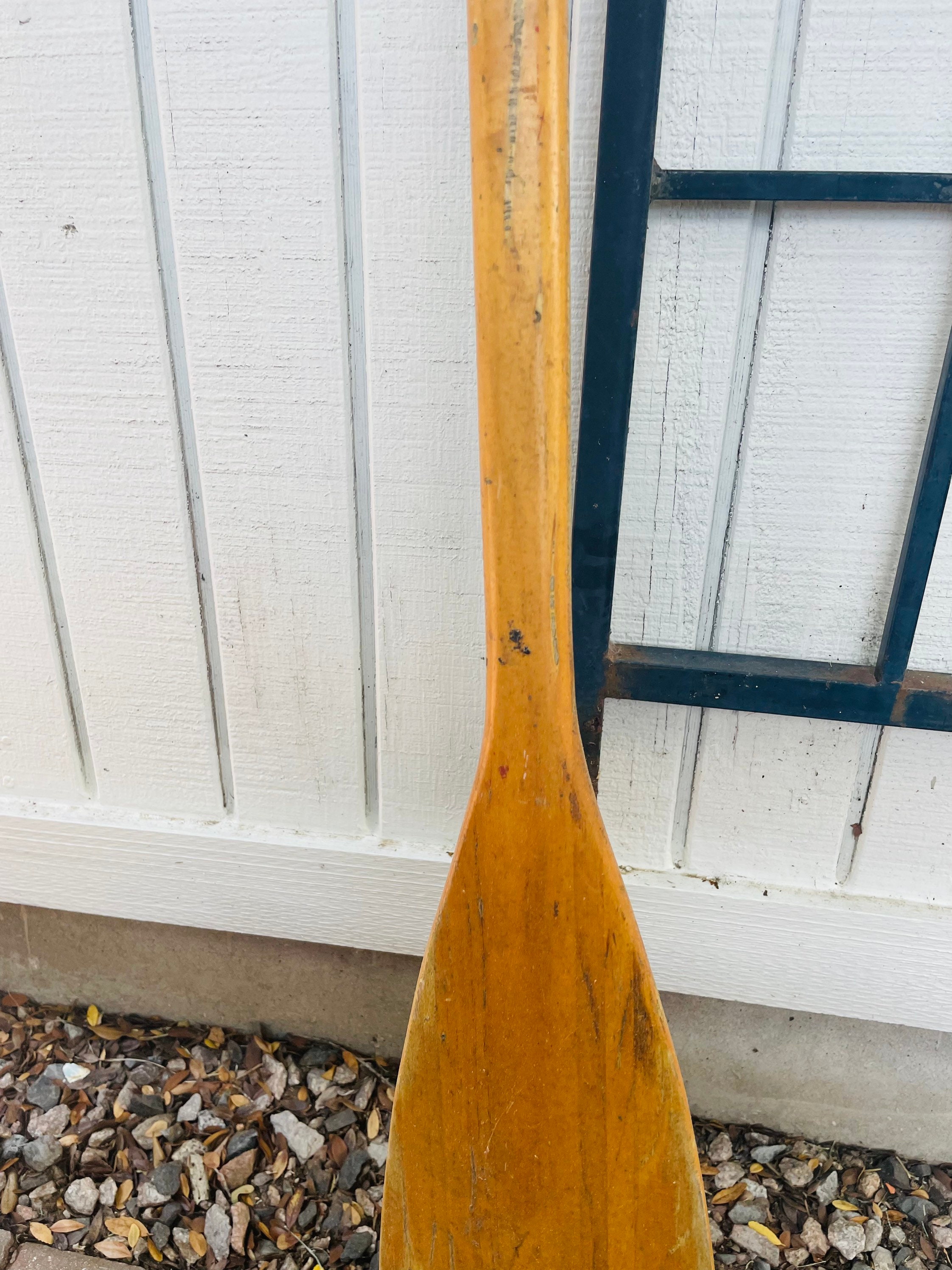 Vintage Wood Oar Etsy