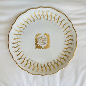 Vintage Hotel China Dinner Plate- Southern - House Hotel