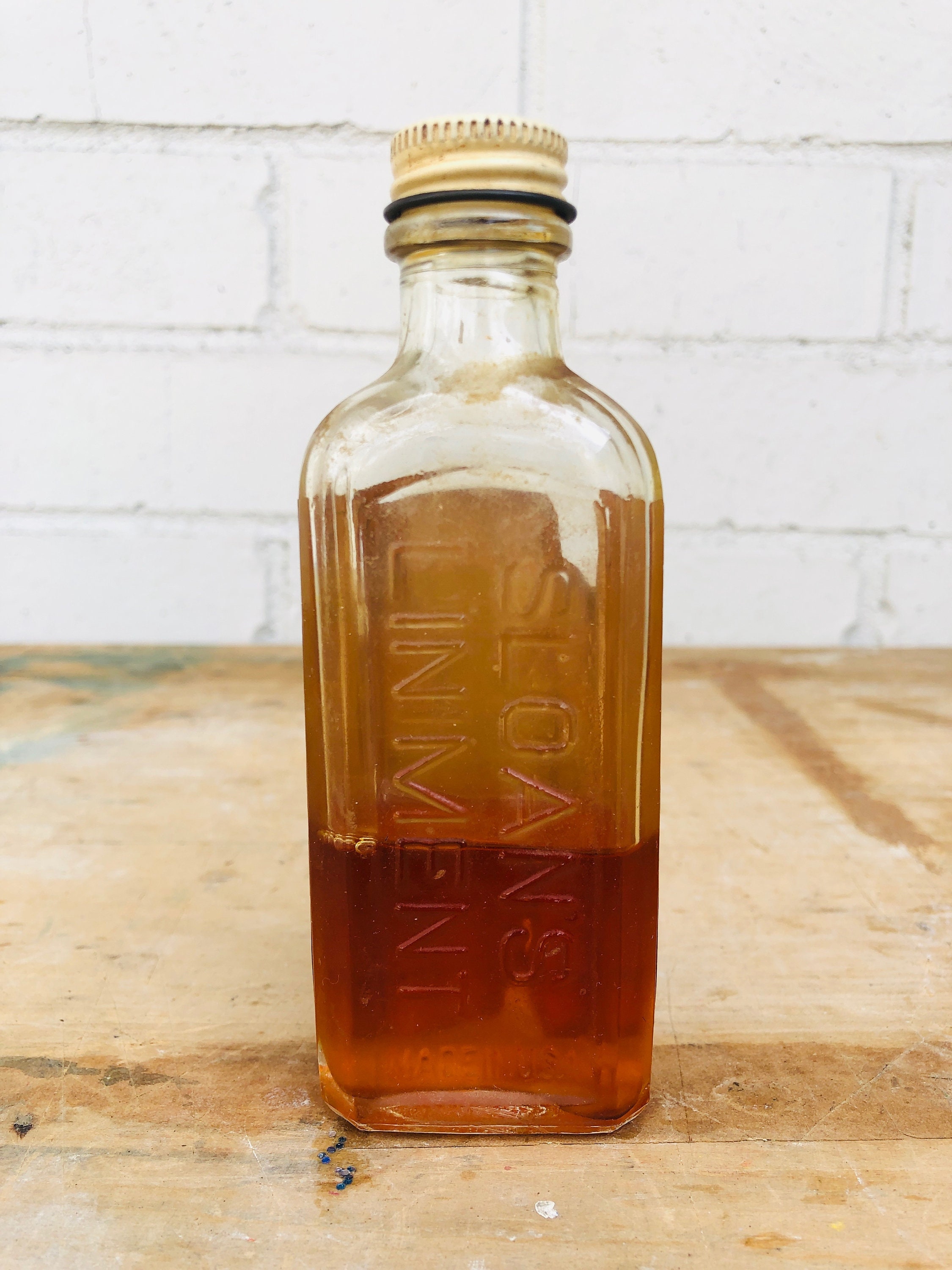 Sloan's Liniment Medicine Bottle Antique Apothecary Etsy UK