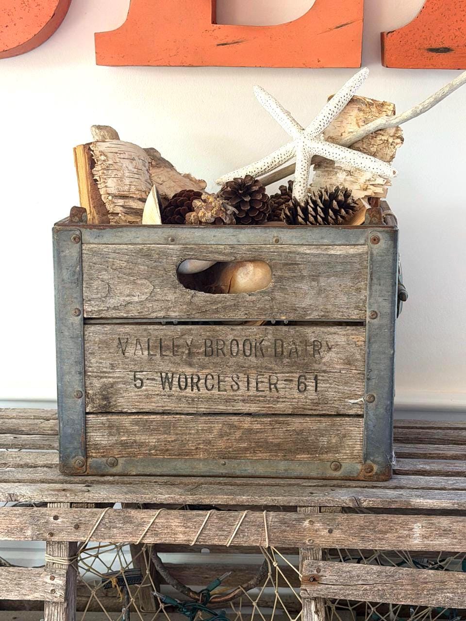 Vintage Dairy Crates - Etsy