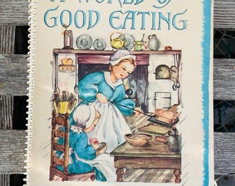 Vintage 'A World of Good Eating' Cookbook – International Recipes