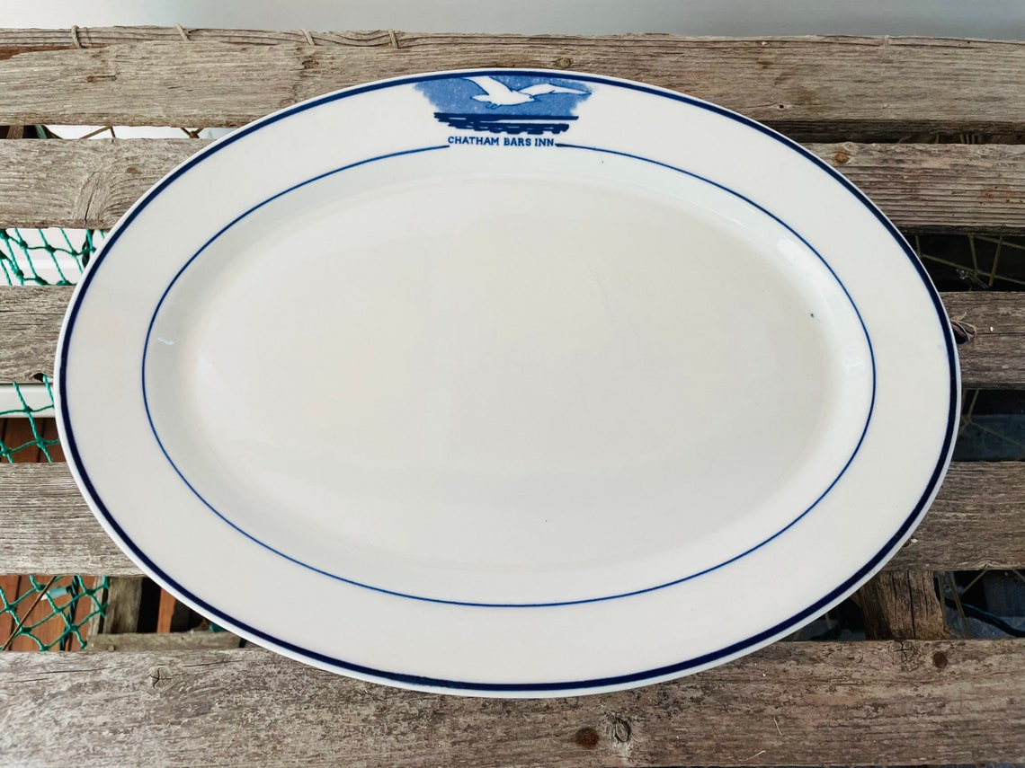 Oval Chatham Bars Inn Restaurant Hotel Plate Etsy