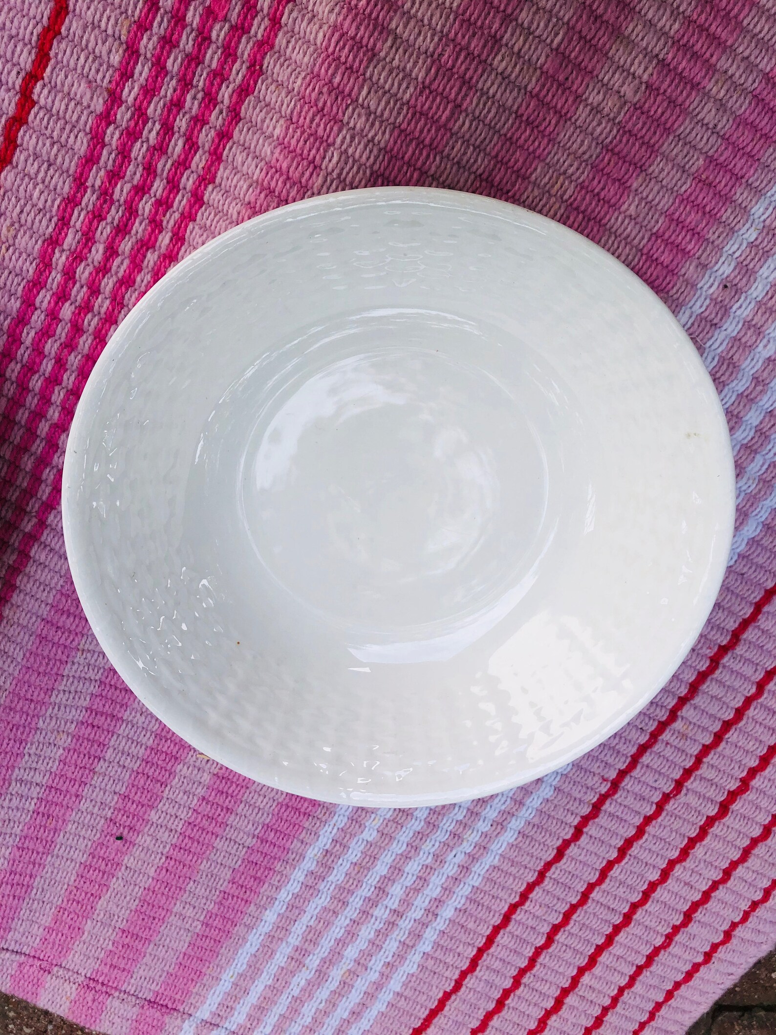 Wedgewood Cereal Bowls Nantucket White Basket Weave Etsy