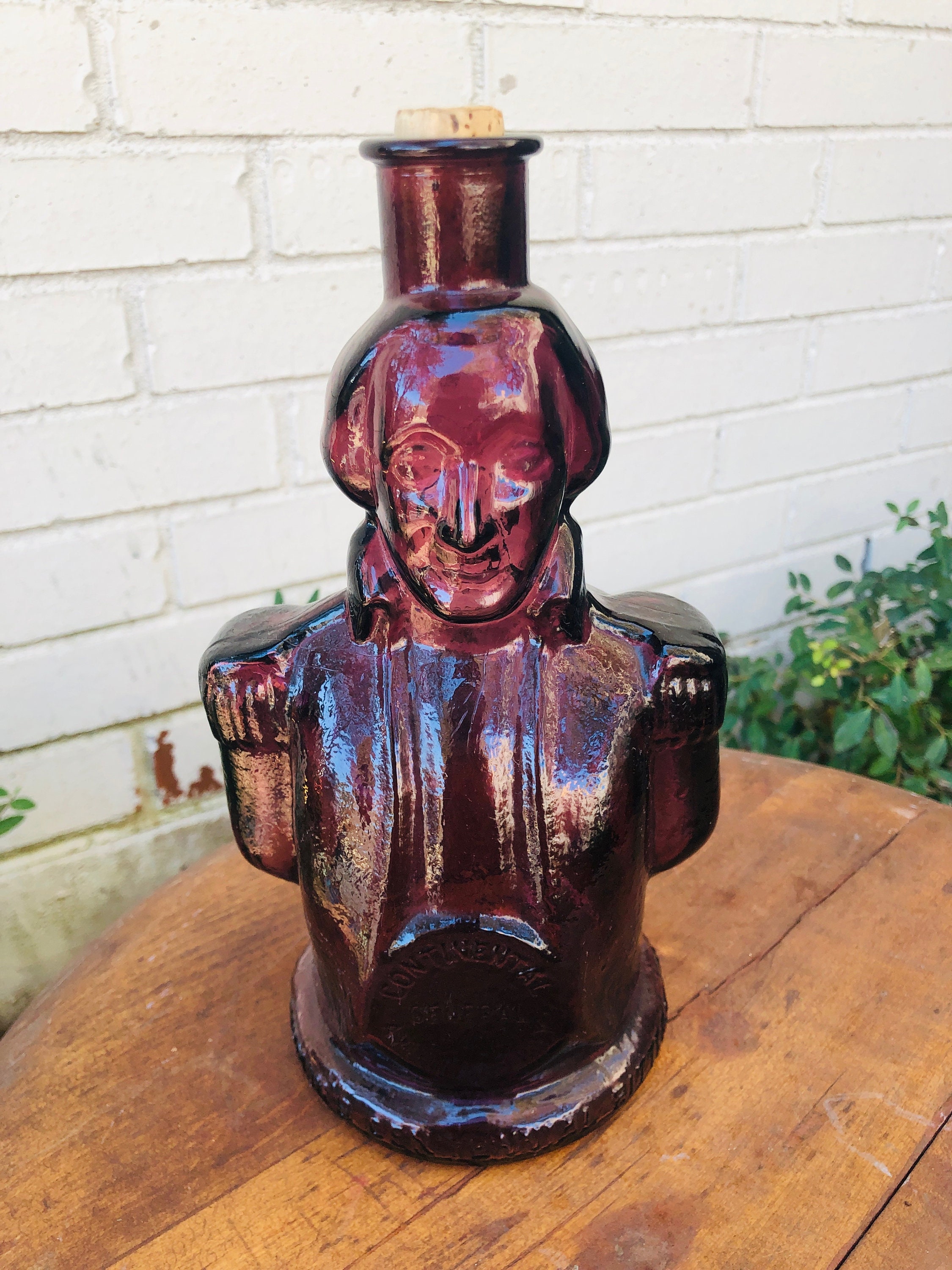 George Washington Whiskey Bottle - Etsy