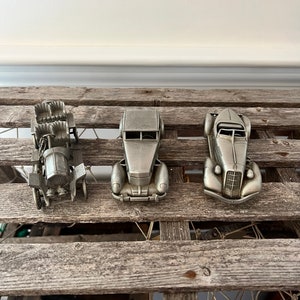 Vintage Metal Cars - Car Models - Classic Cars - Collector Piece - Set