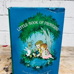 Little Book Proverbs - Etsy