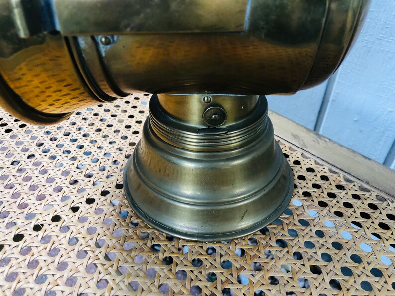Antique Brass Carriage Lamp Horse Carriage Lamp Solar 41A Etsy