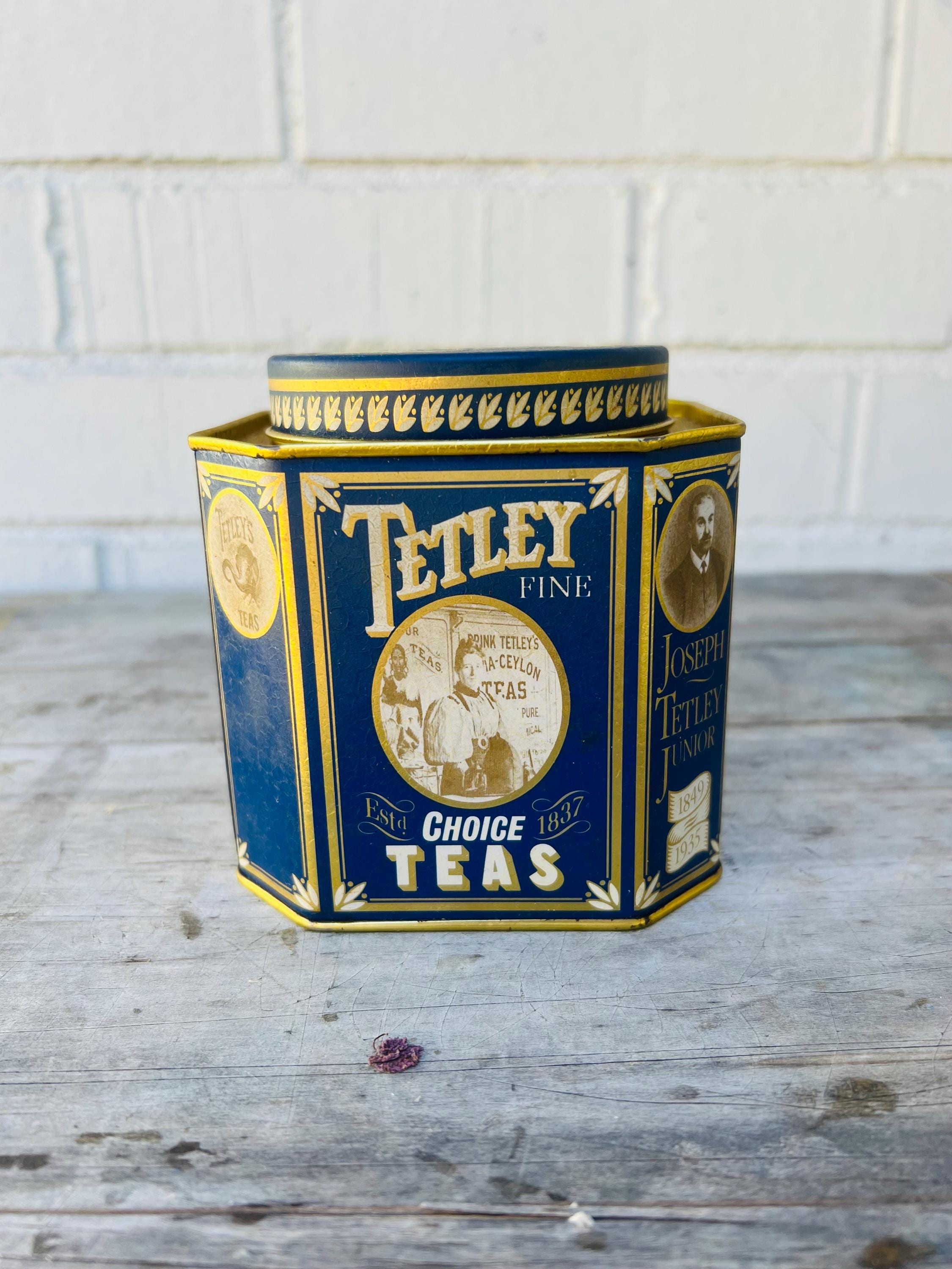 Tetley Tea Canister - Etsy