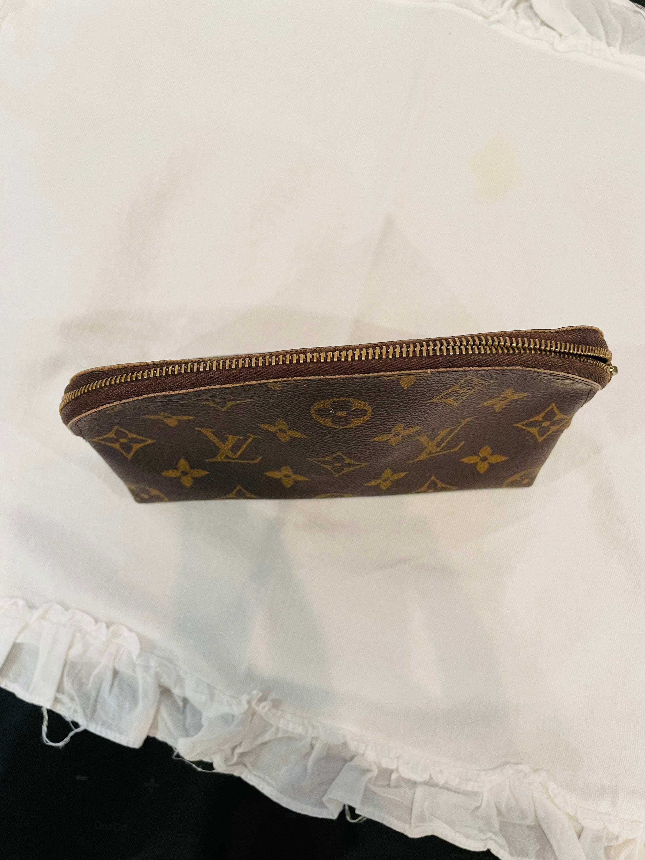 Vintage Louis Vuitton Makeup Bag Designer Handbag Label -  UK
