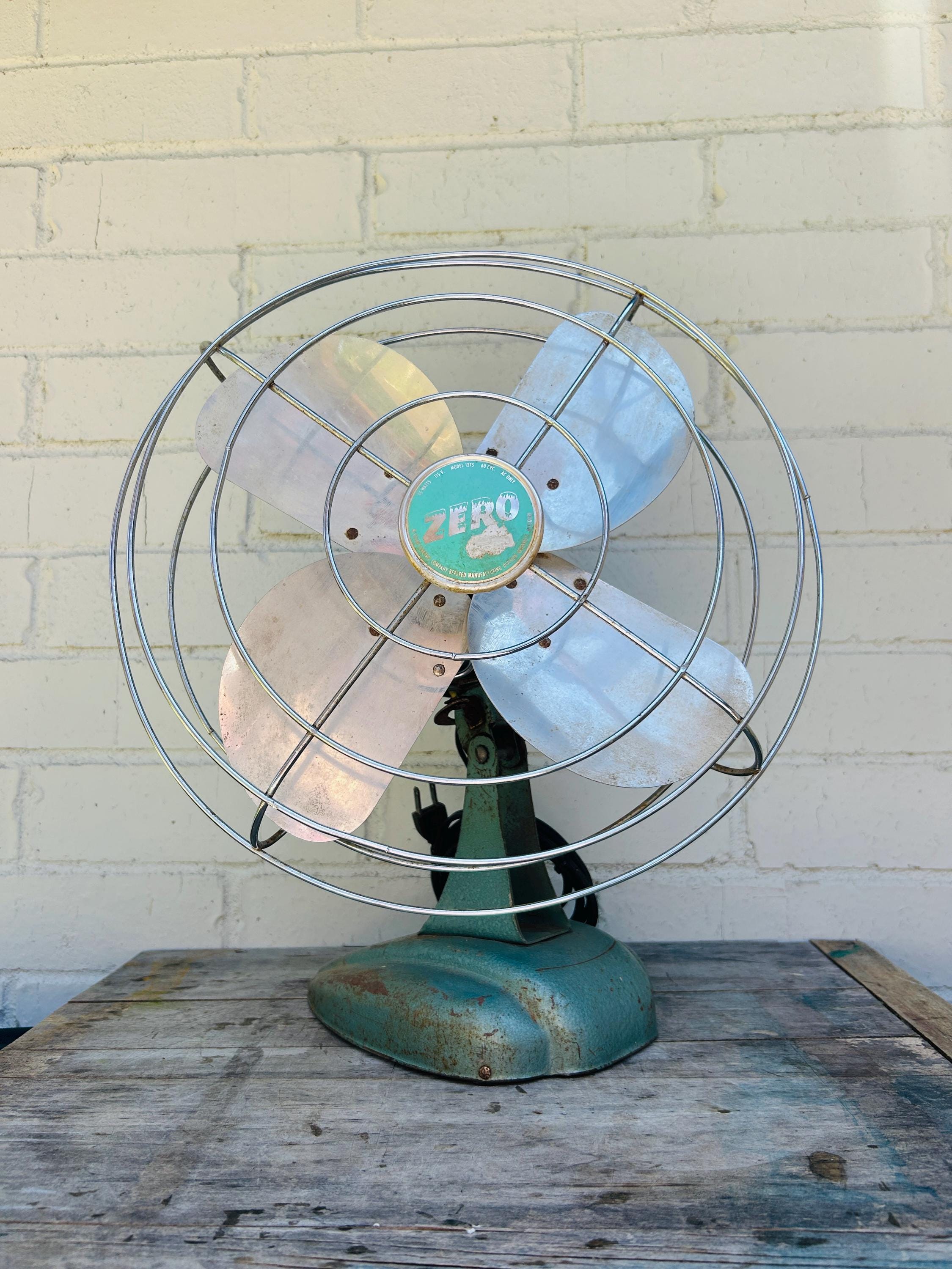 【ジャンク品】50's Vintage ZERO Fan USA Vintage Zero Fan - Etsy