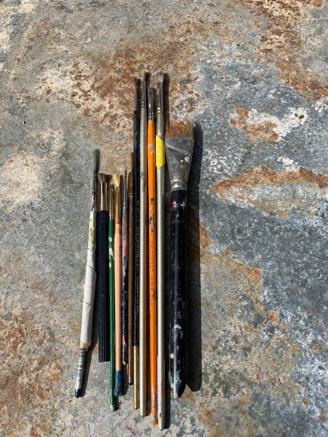 Paintbrushes Vintage Paintbrush Collection Set Art Supply - Etsy