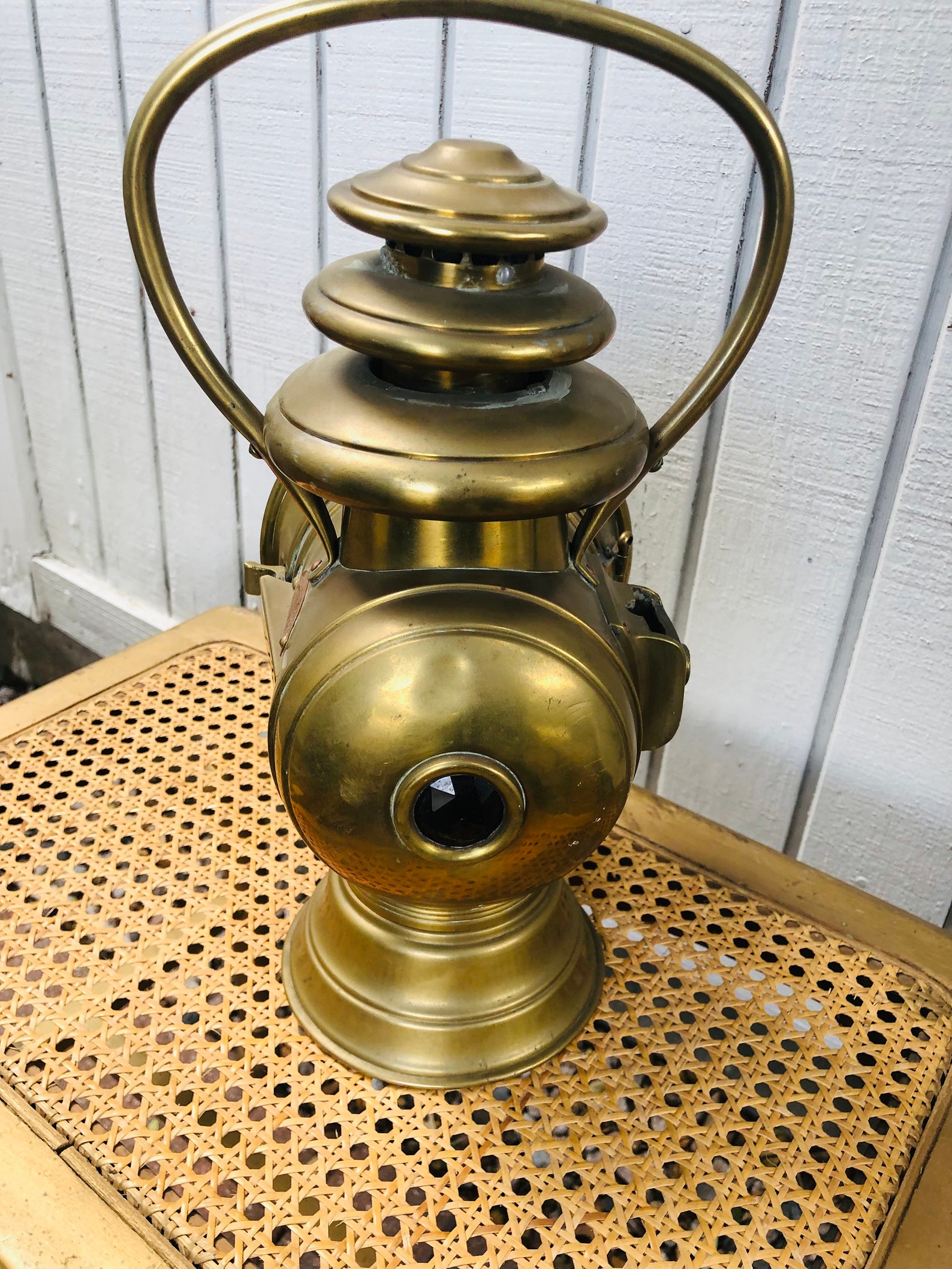 Antique Brass Carriage Lamp Horse Carriage Lamp Solar 41A Etsy