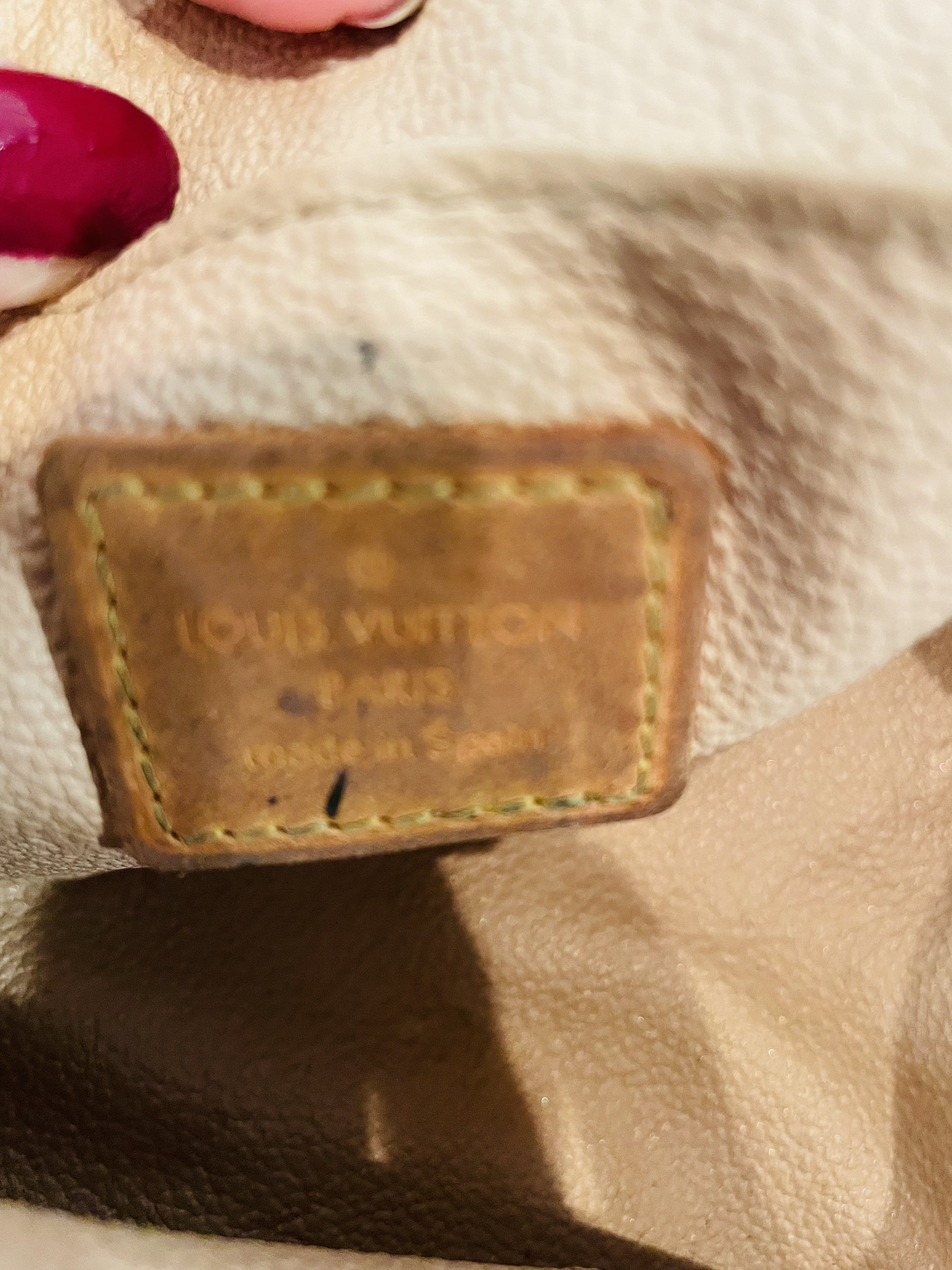 Bolso de maquillaje Vintage Louis Vuitton Bolso de diseñador