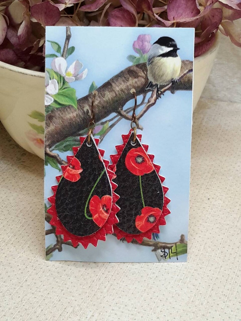 Leather Earrings