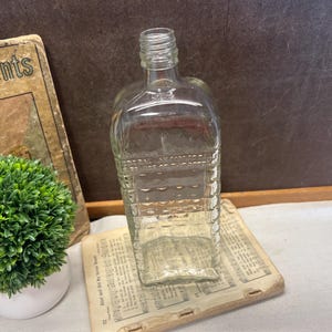 Vintage Seagram's Liquor Bottle Quilted Pattern Anchor Hocking - Etsy
