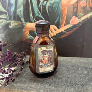 Lord Calvert Blended Whiskey Miniature Bottle 1940&#39;s