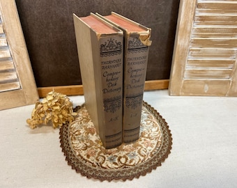 Thorndike Barnhart Comprehensive Desk Dictionary Book Set 1958
