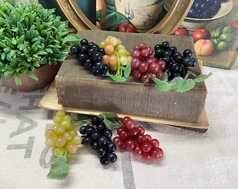 Miniature Grape Pods Set of Seven Assorted Colors