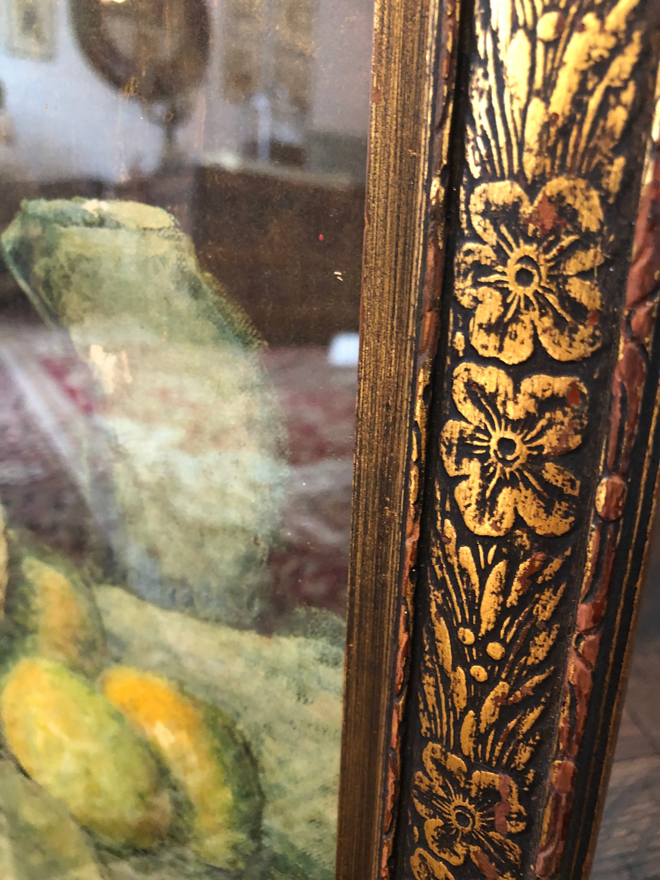 Antique Fruit Still Life Picture Wood Frame - Etsy