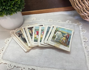 Lot of 42 Olivet Picture Cards Early 1900&#39;s Bible Study Cards