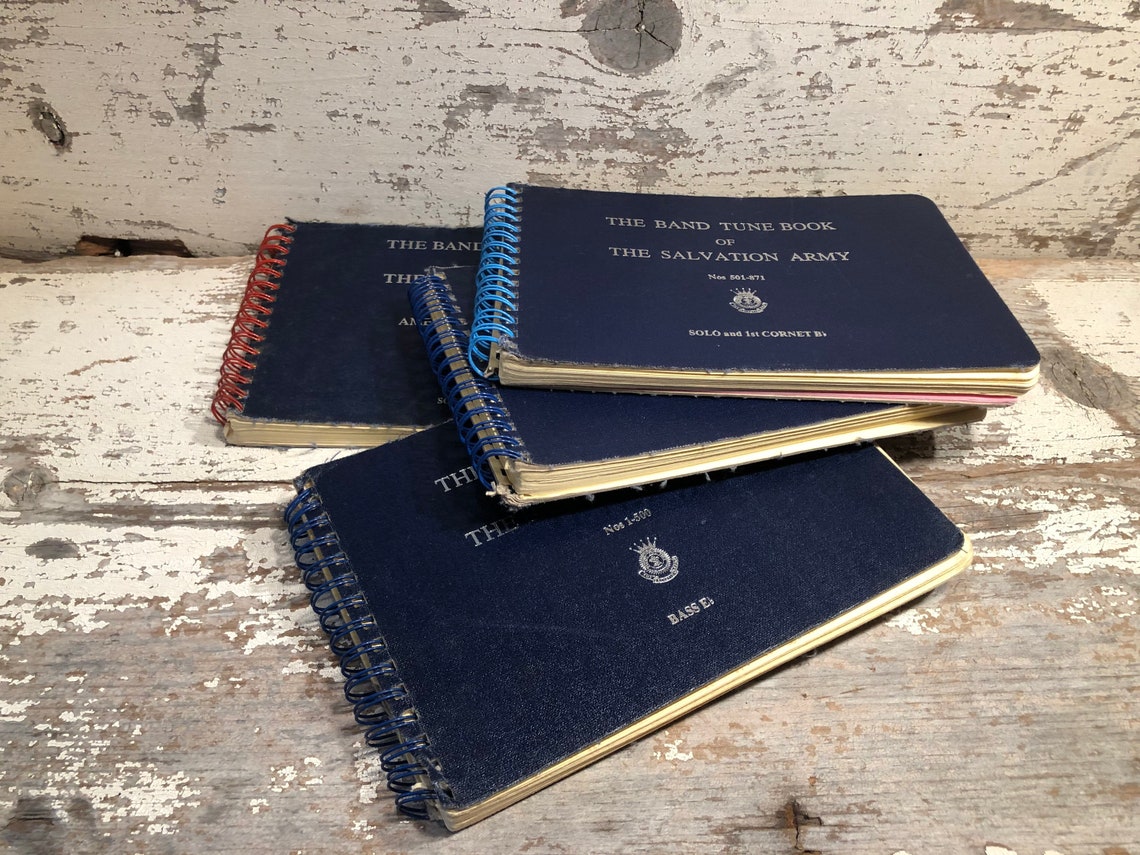 Salvation Army Band Tune Book Etsy