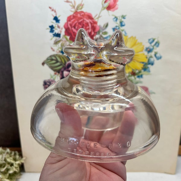 Glass Insulator Etsy
