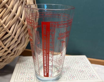Southern Comfort Mixer Recipe Glass