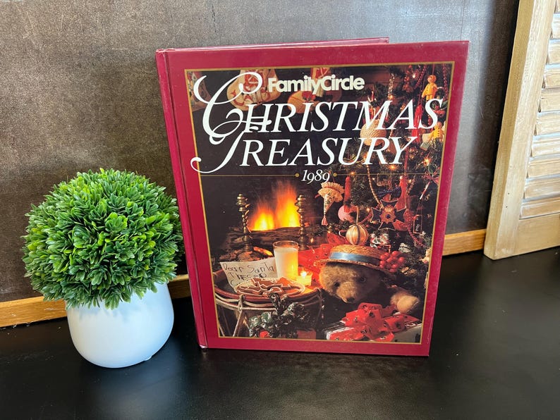 Family Circle Christmas Treasury 1989 Hardcover - Etsy