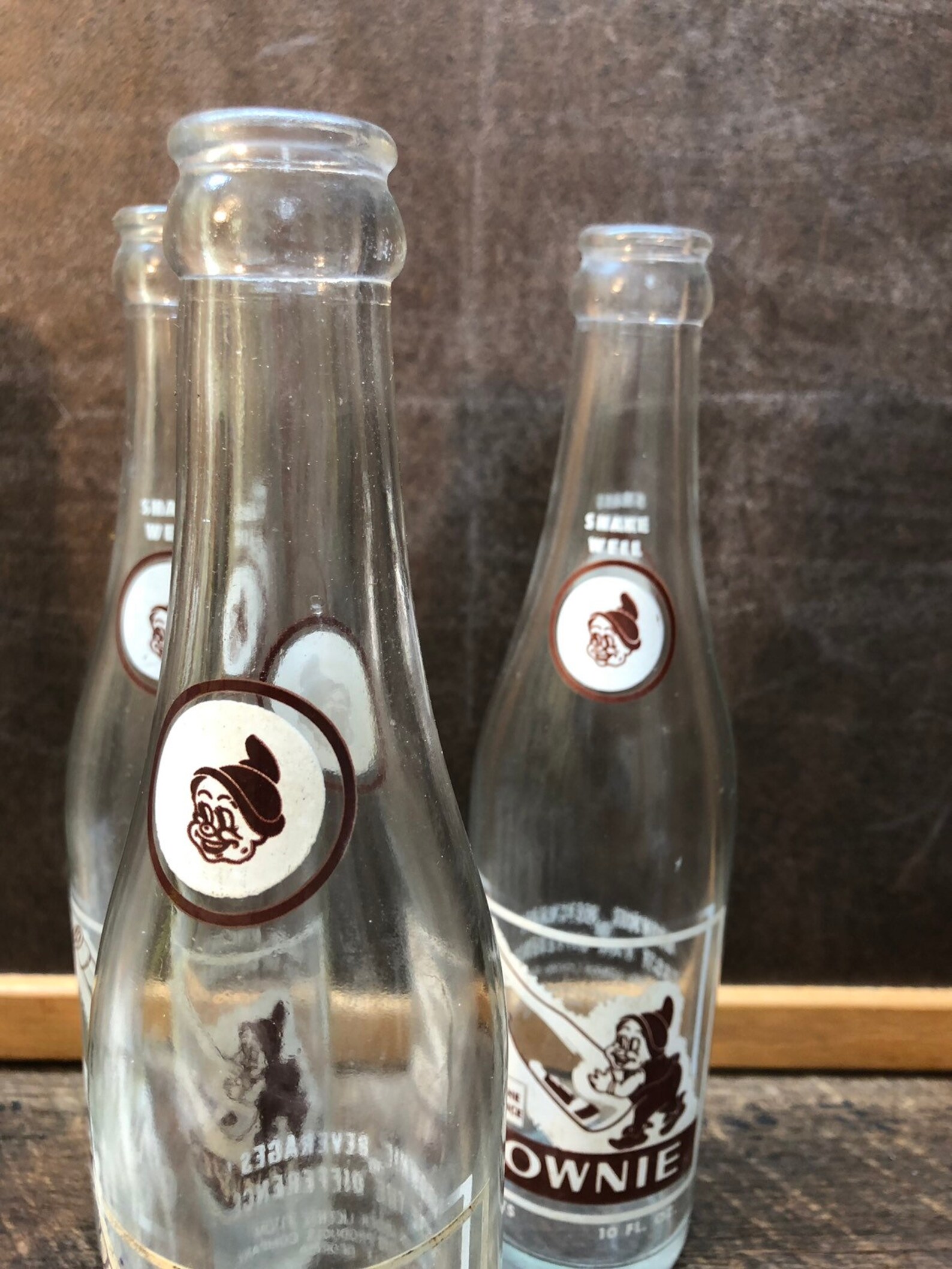 Vintage Brownie Soda Bottle Pop Bottle Etsy