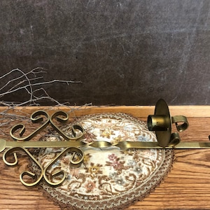 Gold Metal Wall Sconce
