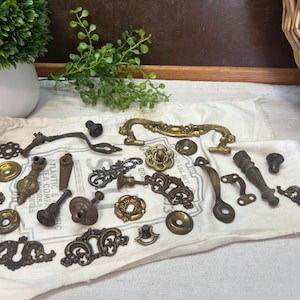 Lot de boutons de meubles assortis pour poignées et appliques