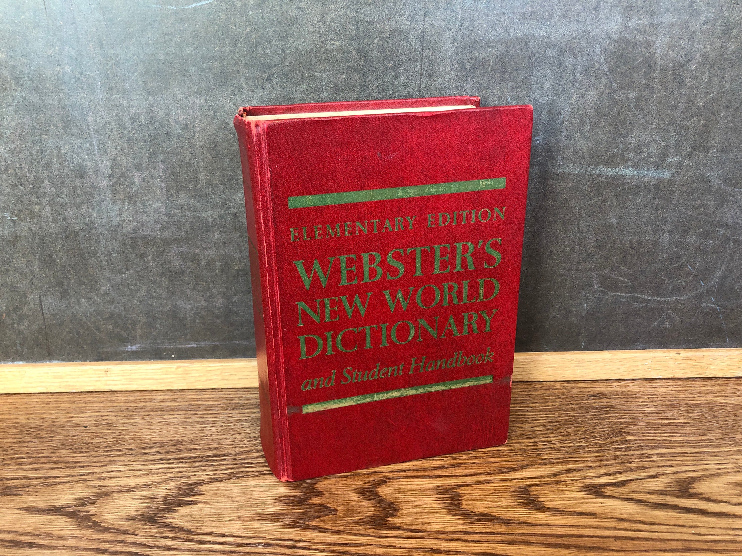 Elementary Edition Webster's New World Dictionary and Student
