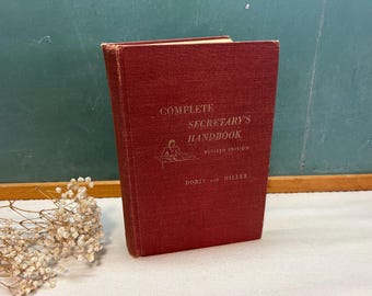 Complete Secretary's Handbook 1960 HC