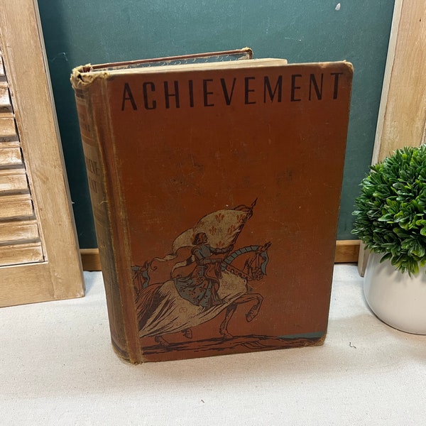 Achievement High School Literature Book 1938