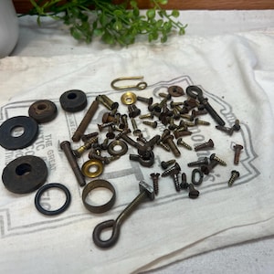 Lot of Assorted Hardware Screws Washers Etc.