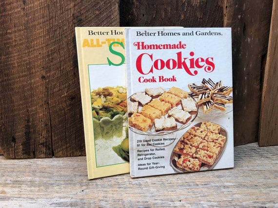 Vintage Better Homes And Gardens Cookbooks Homemade Cookies Etsy