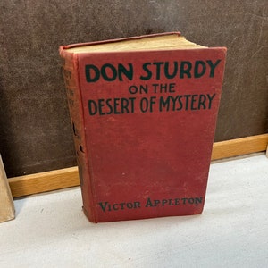 Don Sturdy on the Desert of Mystery 1925 Victor Appleton