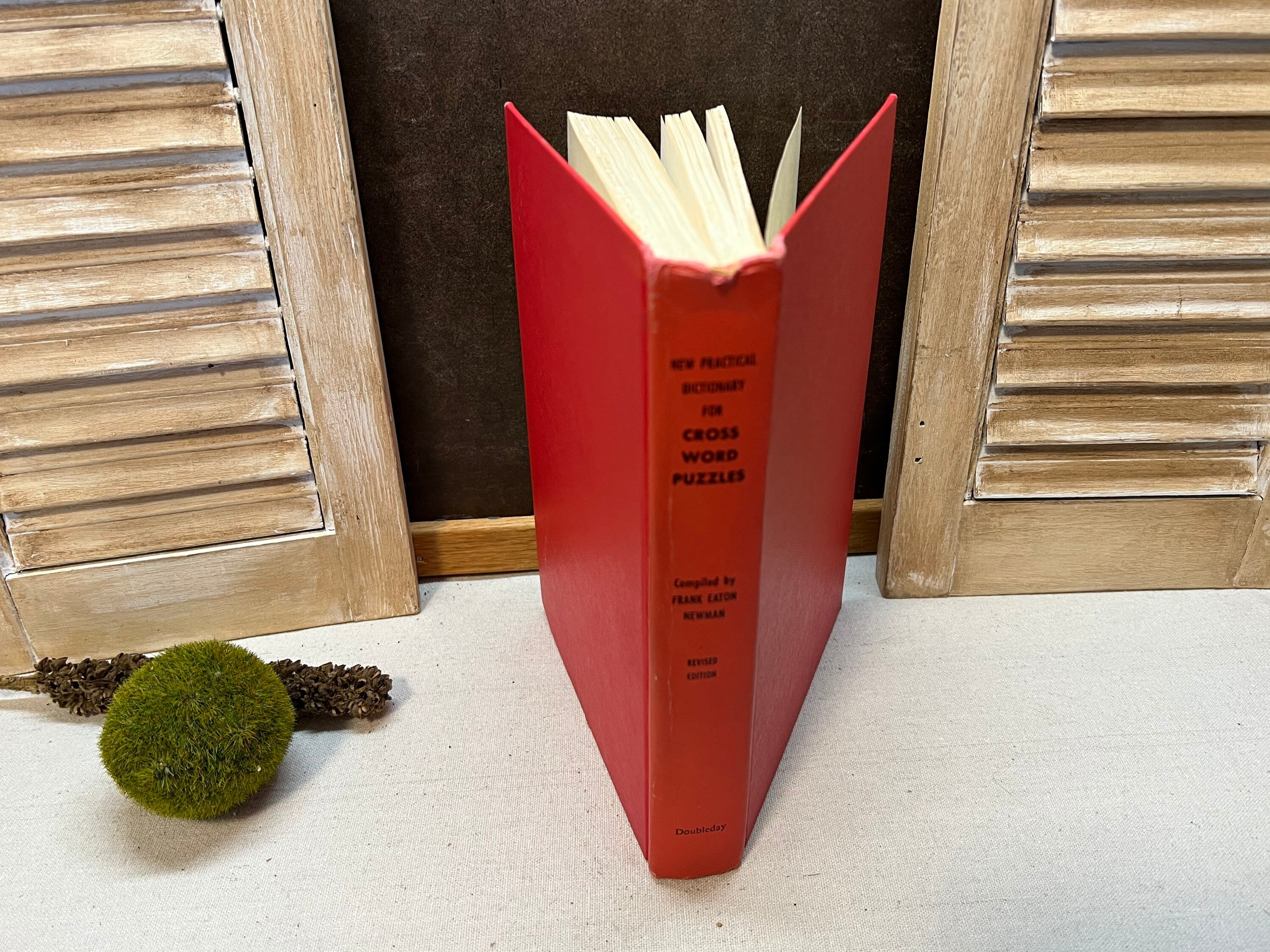 New Practical Dictionary for Cross Word Puzzles 1964 - Etsy