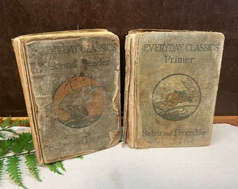 Antique Everyday Classics Children's Books Set of Two
