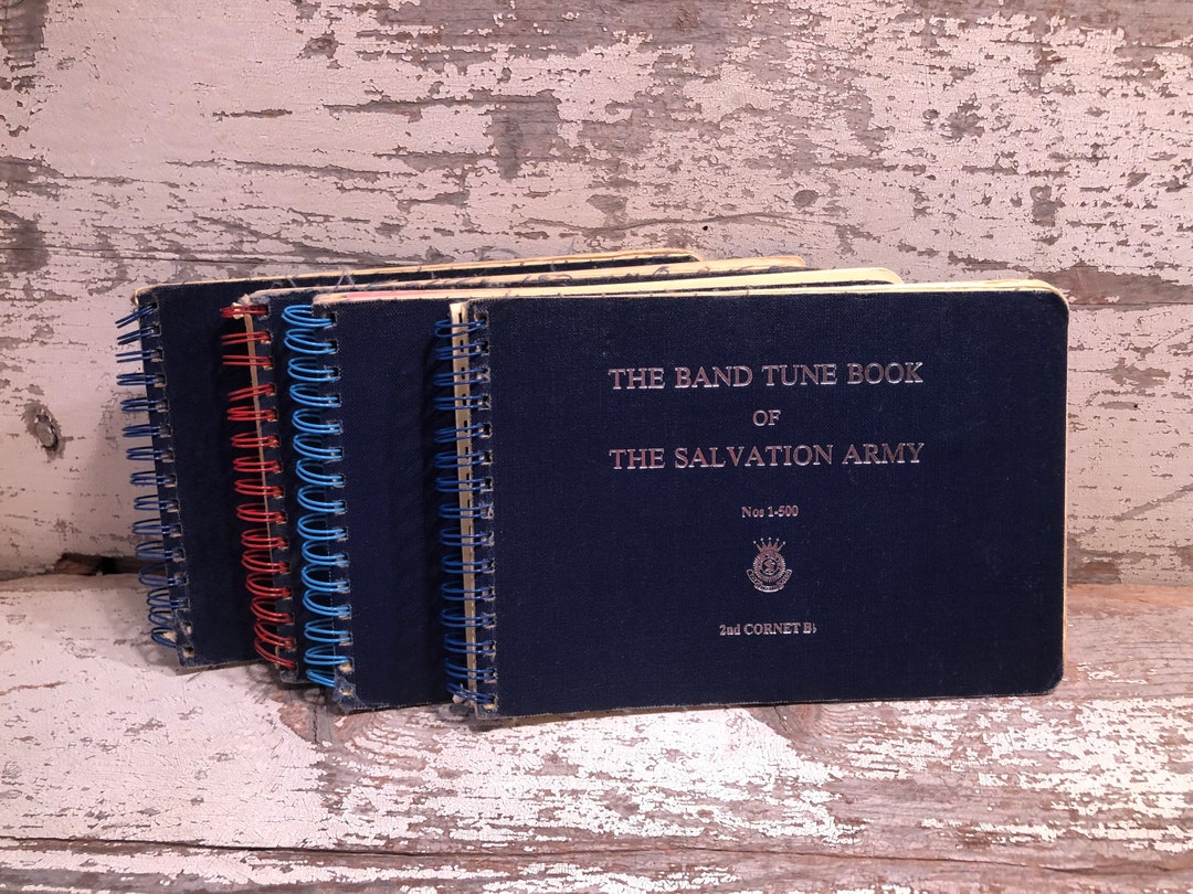 The Salvation Army Tune Book 楽譜セット Salvation Army Band Tune Book - Etsy