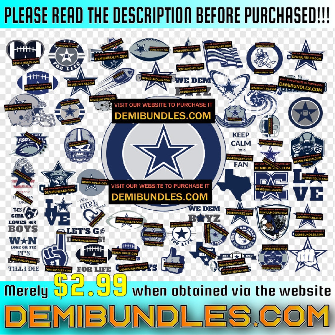Dallas-cowboys Team Bundles Svg, Dallas-cowboys Svg, N F L Teams Svg, N ...