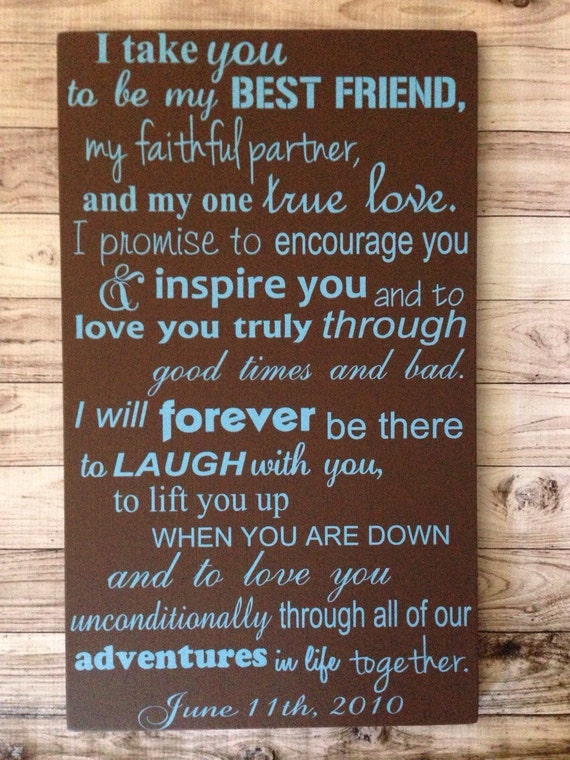  Fifth  Anniversary  Gift  Wedding  Vows Sign 5th  Anniversary  