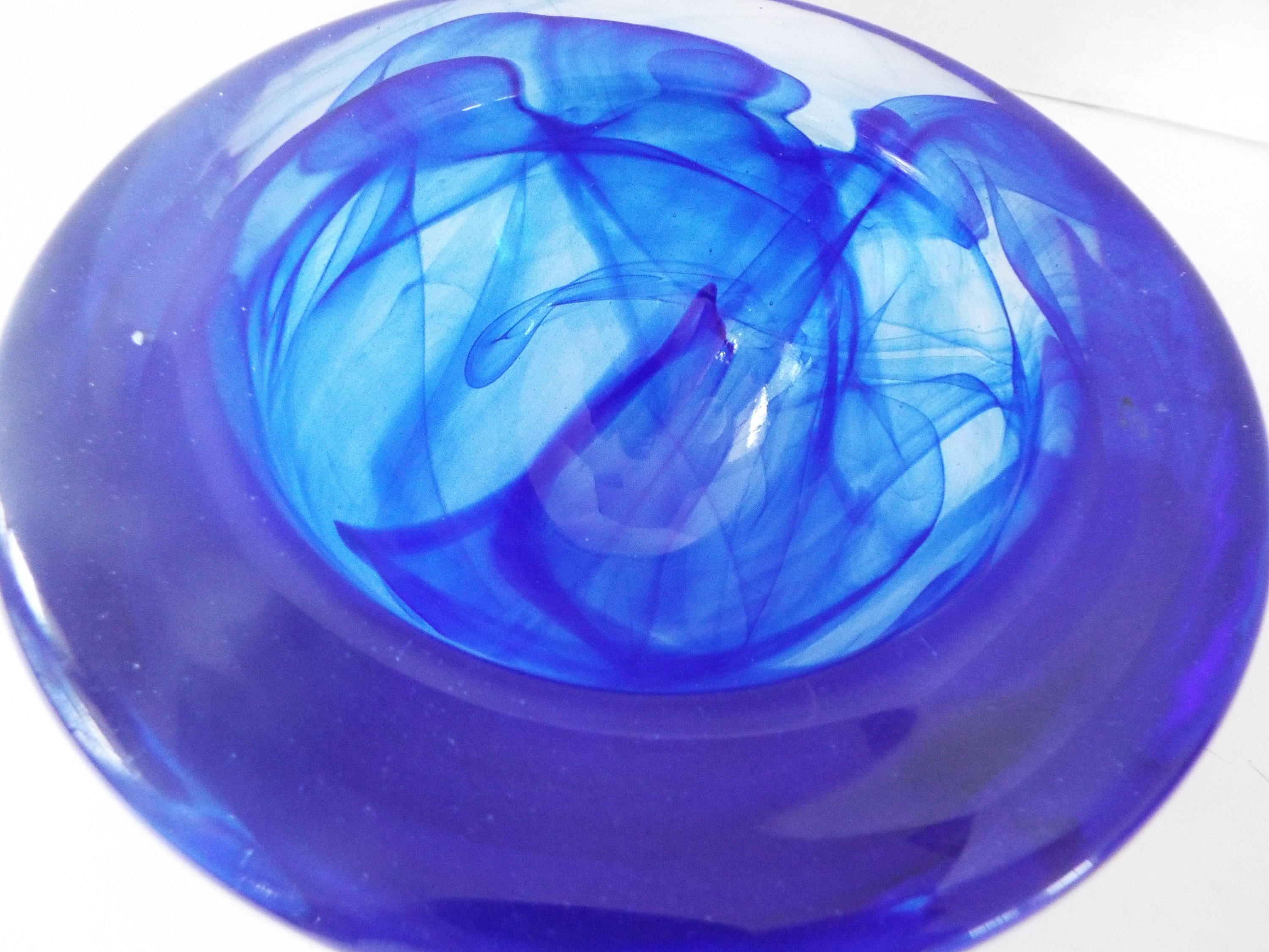2002bf06 Shore - Ensaladera (cristal, 7.1 in), color azul